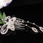 Bridesmaid Hair accessories ;Opera Tiara;Bridal Comb; Silver Teen Girl Comb ;Bride Tiara#668s