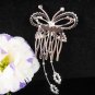 Bridesmaid Hair accessories ;Opera Tiara;Bridal Comb; Silver Teen Girl Comb ;Bride Tiara#668s