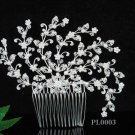 Bridesmaid Hair accessories ;Opera Tiara;Bridal Comb;Silver Teen Girl Comb ;Bride Tiara#3v