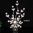 Opera Tiara;Bridesmaid Hair accessories ;Bridal Comb;Silver Teen Girl Comb ;Bride Tiara#812