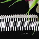 Opera Tiara;Bridesmaid Hair accessories ;Bridal Comb;Silver Teen Girl Comb ;Bride Tiara#9105