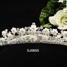 Opera Tiara;Bridesmaid Hair accessories ;Bridal Comb;Silver Teen Girl Comb ;Bride Tiara#655s
