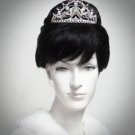 Bridesmaid Hair accessories ;Opera Tiara;Bridal Comb;Silver Teen Girl Comb ;Bride Tiara#2025