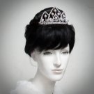 Bridesmaid Hair accessories ;Opera Tiara;Bridal Comb;Silver Teen Girl Comb ;Bride Tiara#2028