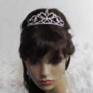 Silver Teen Girl Comb ;Bridal Comb; Bridesmaid Hair accessories ;Opera Tiara;Bride Tiara#468