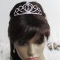 Silver Teen Girl Comb ;Bridal Comb; Bridesmaid Hair accessories ;Opera Tiara;Bride Tiara#8007