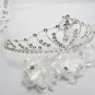 Sweetheart Silver Tiara ;Bridal Comb; Bridesmaid Hair accessories ;Opera Tiara;Bride Tiara#960s