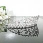 Floral Fancy Silver Tiara ;Bridal Comb; Bridesmaid Hair accessories ;Opera Tiara;Bride Tiara#6436