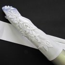 Occasion Elbow Gloves; Fashion Accessories;Satin Bridal Gloves;Wedding Bride Accessories#72w