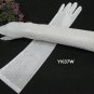 Elbow Gloves; Fashion Accessories;French Lace White Bridal Gloves;Wedding Bride Accessories#37