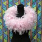 50g Feather Fringe Shawl;Coque Rooster fluffy stole; thick Marabou feather boa wrap#1p