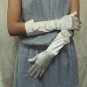 Elbow Gloves; Fashion Accessories;Floral lace satin Bridal Gloves;Wedding Bride Accessories#78i