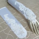 Elbow Gloves; Fashion Accessories;Floral lace satin Bridal Gloves;Wedding Bride Accessories#44w