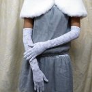 Elbow Gloves; Fashion Accessories;Floral lace matte Bridal Gloves;Wedding Bride Accessories#76w