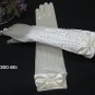 Cute bow BElbow Gloves; Pearl Satin bridal Gloves;Wedding Glove; Bridesmaid Accessories#60i