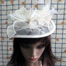 Bridesmaid Accessories;Wedding Hat; Opera Fascinator;Handmade Occasion Hat#20w