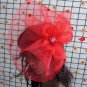 Bridesmaid Accessories;Wedding Hat; Opera Fascinator;Handmade Occasion Hat#22r