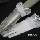 Organza Wrist Gloves;French Lace bridal Gloves;Wedding Glove;Bridesmaid Accessories#54w