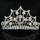 Opera Tiara;Bridesmaid Hair accessories;Bridal Comb; Silver Teen Girl Comb ;Bride Tiara#2024
