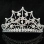 Opera Tiara;Bridesmaid Hair accessories;Bridal Comb; Silver Teen Girl Comb ;Bride Tiara#2024