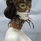 Gorgeous Handmade Turkey Feather Choker;Fashion Necklace;Wedding Accessories#f12