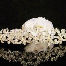 Golden Wedding Headband;Opera Tiara;Bridesmaid Hair accessories;Bridal Comb;Teen Girl Comb#614g