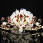 Golden Wedding Headband;Opera Tiara;Bridesmaid Hair accessories;Bridal Comb;Teen Girl Comb#1395r