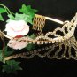 Glamour Golden Wedding Headpiece ;Opera Dancer Tiara;Bridesmaid Hair accessories#816