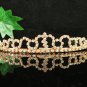 Glamour Golden Wedding Headpiece ;Opera Dancer Tiara;Bridesmaid Hair accessories#2579g