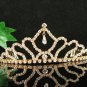 Sweetheart Golden Wedding Headpiece ;Opera Dancer Tiara;Bridesmaid Hair accessories#816g