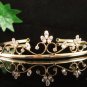 Fancy Golden Wedding Headpiece ;Opera Dancer Tiara;Bridesmaid Hair accessories#2970g