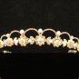 Foral Golden Wedding Headpiece ;Opera Dancer Tiara;Bridesmaid Hair accessories#3780g