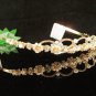 Foral Golden Wedding Headpiece ;Opera Dancer Tiara;Bridesmaid Hair accessories#3780g