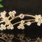 Delicate Golden Wedding Headband ;Opera Dancer Tiara;Bridesmaid Hair accessories#4962g