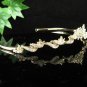 Fancy Golden Wedding Headband ;Opera Dancer Tiara;Bridesmaid Hair accessories#637g