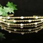 Fancy Golden Wedding Headband ;Opera Dancer Tiara;Bridesmaid Hair accessories#1290g