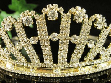 Fancy Golden Wedding Headband ;Opera Dancer Tiara;Bridesmaid Hair accessories#101g