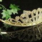 Fancy Golden Wedding Headband ;Opera Dancer Tiara;Bridesmaid Hair accessories#101g