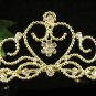 Glamour Golden Wedding Headpiece ;Opera Dancer Tiara;Bridesmaid Hair accessories#977g