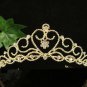 Glamour Golden Wedding Headpiece ;Opera Dancer Tiara;Bridesmaid Hair accessories#977g