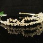 Alloy Glamour Golden Wedding Headpiece ;Opera Dancer Tiara;Bridesmaid Hair accessories#1175g