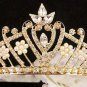 Cute Sweetheart Wedding Headpiece ;Crystal Bride Regal Tiara;Party Occasion Hair accessories#6320g