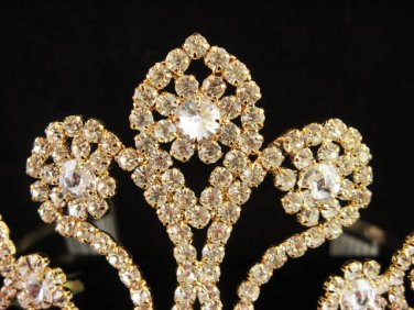 Huge Elegance Wedding Headpiece ;Crystal Bride Regal Tiara;Party Occasion Hair accessories#980g