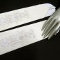 elegance short matte finger-less ivory bridal gloves,french lace pearl wedding bride gloves #66i