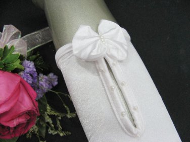 Matte elbow bridal gloves;fingerless wedding gloves;opera;dancer Accessories #70w