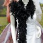 48g 70" montan fuzzy chandelle feather boa for dancer , decoration ,party, wedding F50