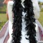 70g 72" montan fuzzy chandelle feather boa for dancer , decoration ,party, wedding F50