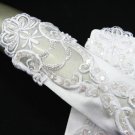 French lace wedding Gloves;bridesmaid accessories;Bride finger-less Gloves;opera accessories #36w
