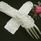 French lace wedding Gloves;bridesmaid accessories;Bride finger-less Gloves;opera accessories #36i