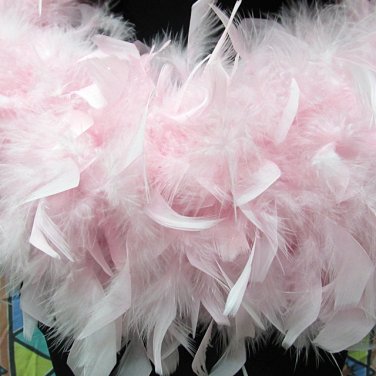 50g Feather Fringe Shawl;Coque Rooster fluffy stole; thick Marabou feather boa wrap#1p
